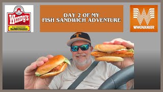 Reviewing Wendy's Panko Fish and the Whataburger Whatacatch! Will one of them be a good Lent option?