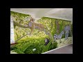 How to paint an African Jungle Mural