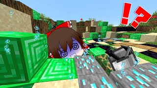 【マイクラ】水やバケツがおかしくなってしまった世界・・・【ゆっくり実況】