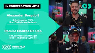 In Conversation with Kino Flo Lighting Systems at NAB Show #virtualproduction