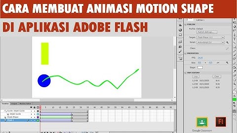 CARA MEMBUAT ANIMASI MOTION SHAPE