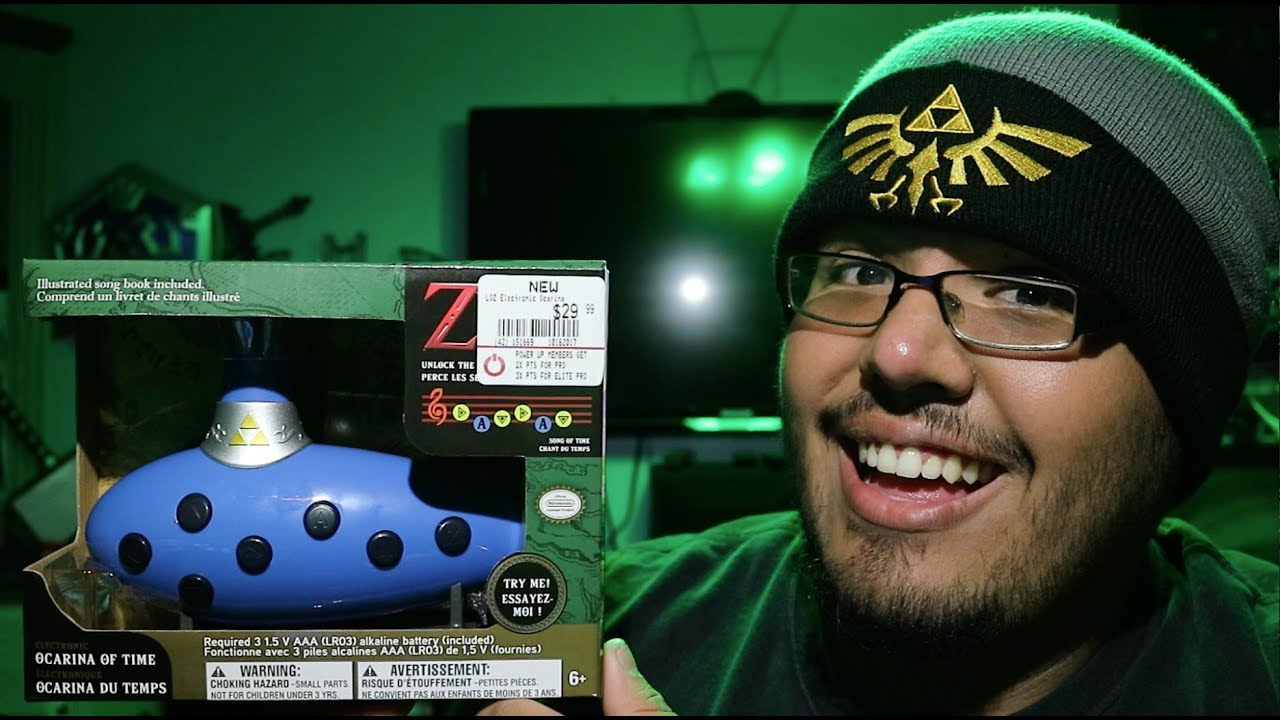 The Legend of Zelda Electronic Ocarina Unboxing and Review YouTube