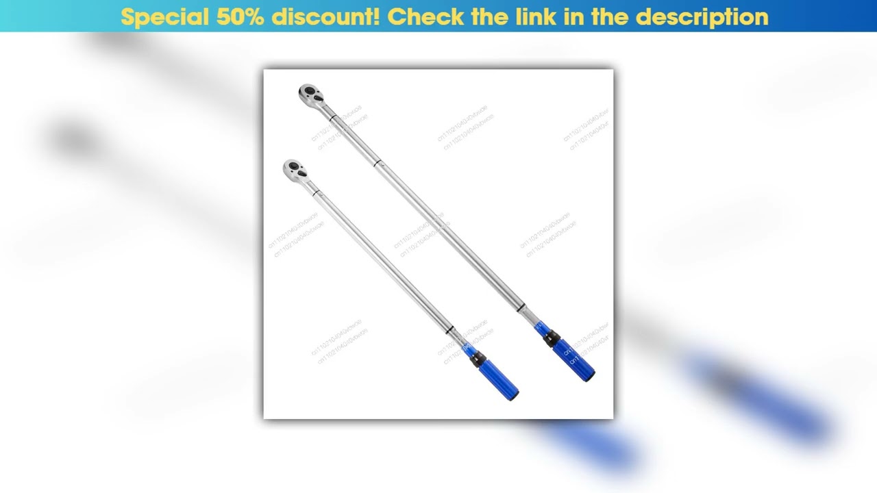 Limited 3/4 heavy duty extended torque wrench auto repair special large torque high precision labor