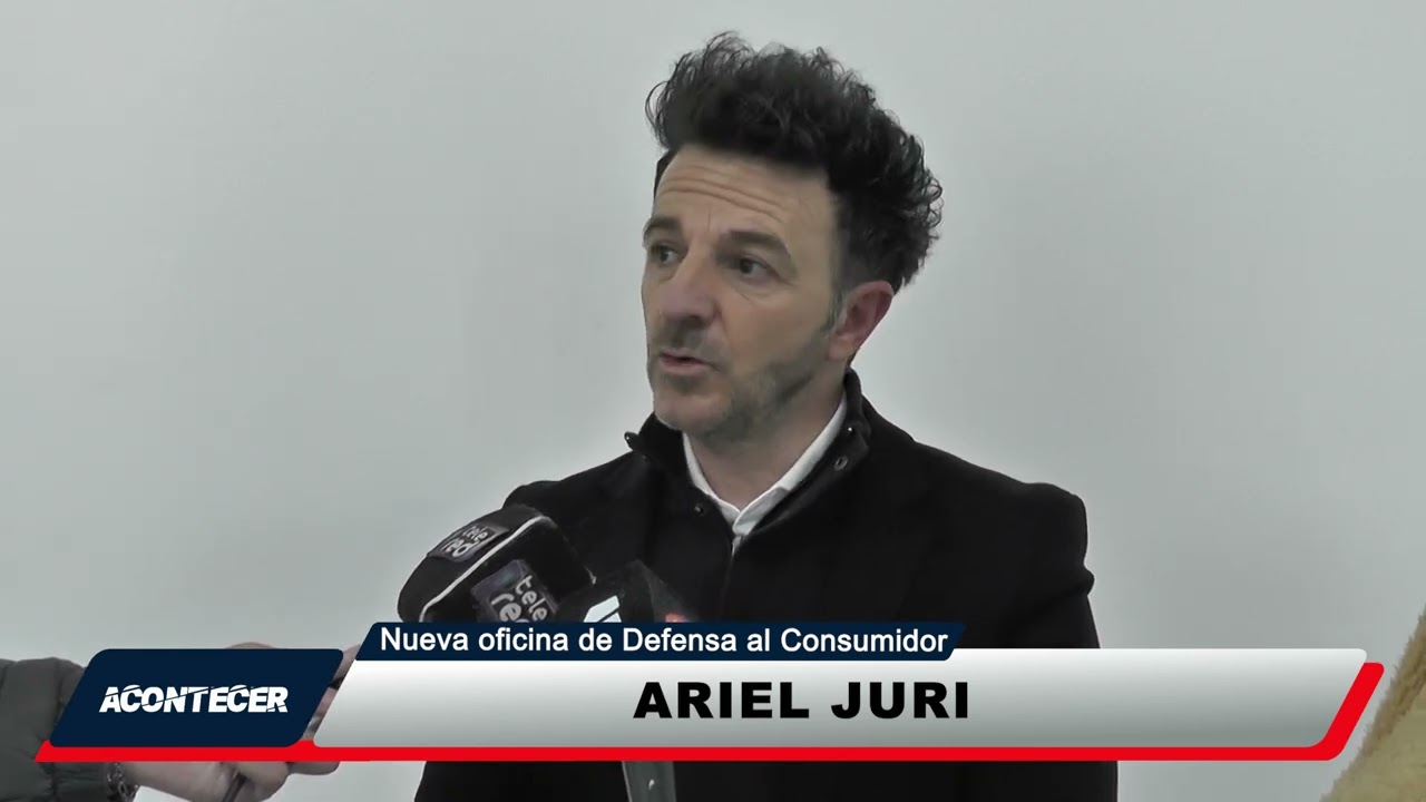 Marcos Juárez: Nueva oficina del Defensa al Consumidor. La palabra de Ariel Juri