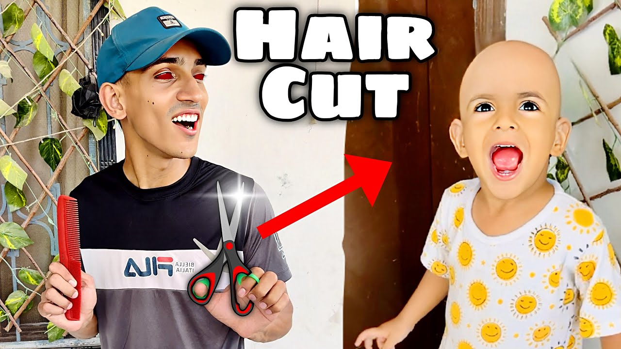 NO.!! Dont Cut My Brother Hair 😭|| Ak Ultra Ganja Hogaya 😱||