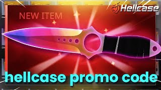 HELLCASE THE EXPENSIVE SKELETON KNIFE !!! HELLCASE PROMO CODE 2025