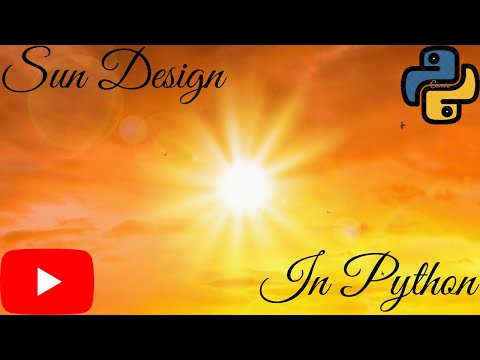 SUN design in Python IDLE