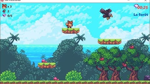 Développer un jeu de plateforme à l