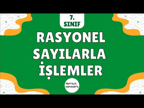 Rasyonel Sayılarla İşlemler | 7.Sınıf Matematik