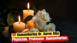 Dr. Agron Alija Death | Kosovo-Born Canadian Physician Remembered for Courage, Compassion & Legacy