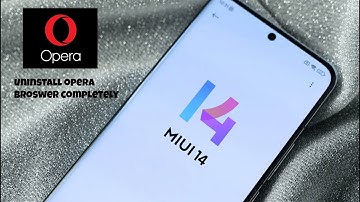 How to uninstall opera browser from MIUI 14 Safely | Detailed Video | Easy & Latest Method |