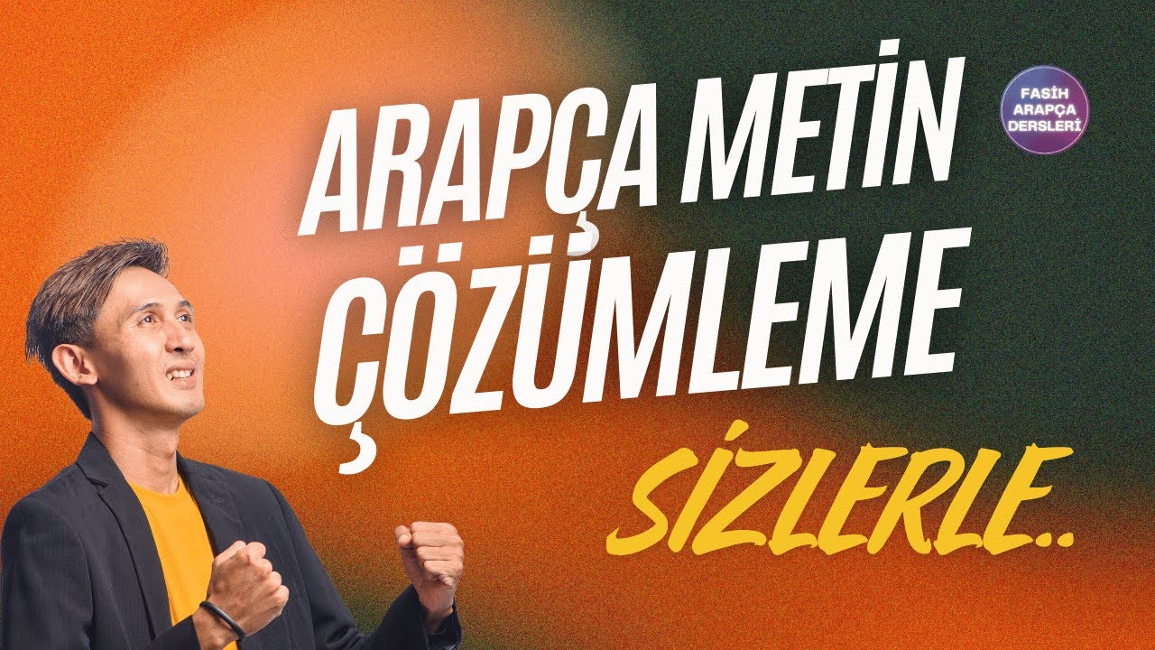 BİR METİN NASIL İRABLA TERCÜME EDİLİR? 🤷‍♂️ BİR ÇOK KONU BU DERSLERDE 👍 FASİH ARAPÇA 78. DERS
