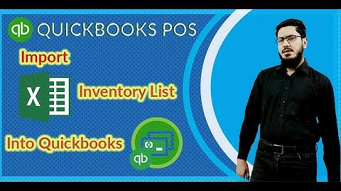 QuickBooks Lesson 39 || How to Import Inventory List from Excel to QuickBooks POS Software