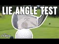 Test dangle de lie de golf inattendu pour les fers  utiliser des mesures statiques pour un swing incohrent