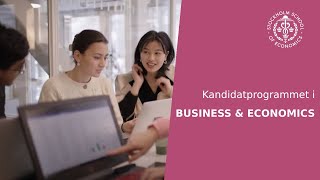 Kandidatprogrammet i Business & Economics