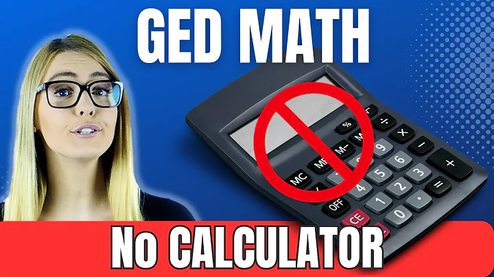 GED Math NO CALCULATOR - Pass With EASE