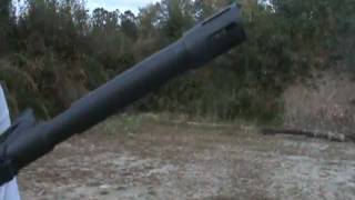 Slide Fire stock with Carlson Comps NITRO flash enhancer