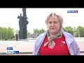 Ученики гимназии «САН» заступили на пост №1 у памятника Победы