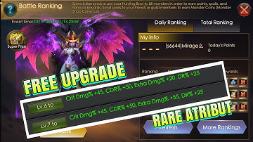 MONSTERPIT AGAIN! FREE UPGRADE RARE ATTRIBUT!!  LEGACY OF DISCORD