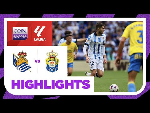 Real Sociedad 2-0 Las Palmas | LaLiga 23/24 Match Highlights