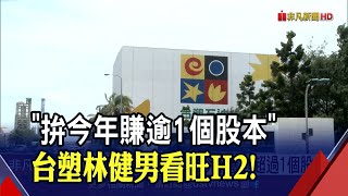 創新高！台塑林健男:拚今年獲利超過1個股本...2025年碳排量減少10%｜非凡財經新聞｜20210729