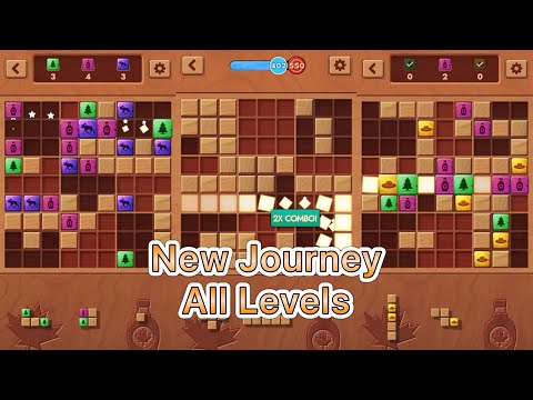 Woodoku New Journey All Levels Complete Puzzle Game Walkthrough iOS Android