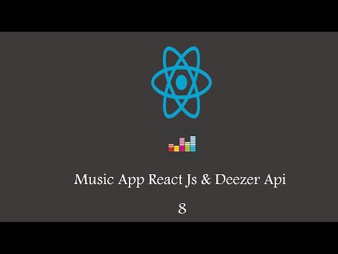 Music App React js & Deezer API (DARIJA) part 8