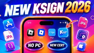 NEW KSign iOS 2026 Update | Install IPA Files on iPhone NO PC