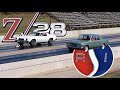 1974 Chevrolet Camaro Z28 drag racing 1964 Studebaker Commander PURE STOCK DRAG RACE