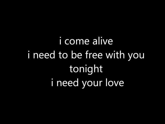 Calvin Harris feat. Ellie Goulding - I Need Your Love lyrics (parole) class=