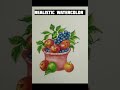 Realistic watercolor painting #originalwatercolors #watercolorart