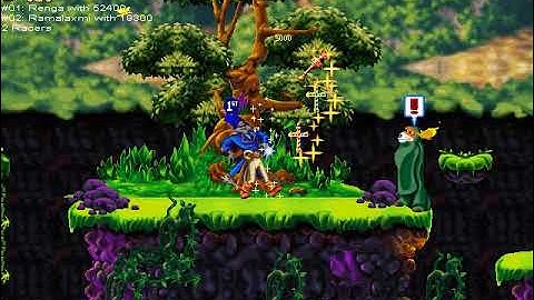 Captain Claw - Multiplayer Gameplay - Valley of Butterflies (Renga vs Ramalaxmi)