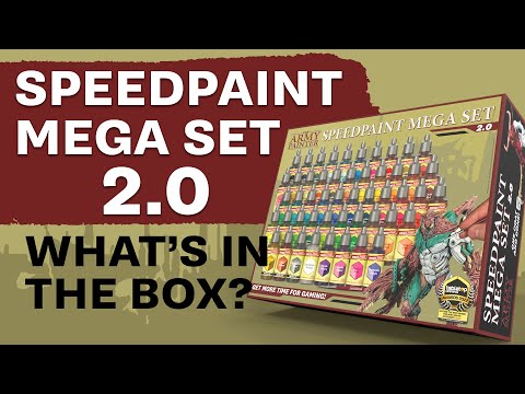 Army Painter Speedpaint Mega Set 2.0