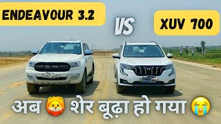 DRAG RACE: FORD ENDEAVOUR 3.2 VS MAHINDRA XUV 700 DRAG RACE #endeavour #xuv700 #ford #mahindra