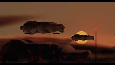 Blender Spaceship Animation (Test)