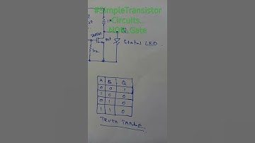 #SimpleTransistorCircuits... #Nor#Gates