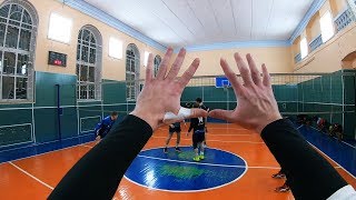 ВОЛЕЙБОЛ ОТ ПЕРВОГО ЛИЦА. Волейбол нападающий удар от первого лица. GoPro like haikyuu ВОЛЕЙБОЛ ОТ ПЕРВОГО ЛИЦА. Волейбол нападающий удар от первого лица. GoPro like haikyuu