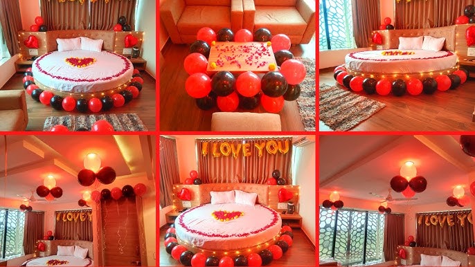 Birthday Surprise Room Decoration For Boyfriend, Surprise Birthday ...