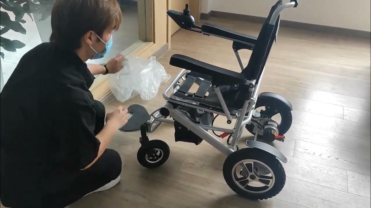 Unboxing a lightweight electric power wheelchair YouTube