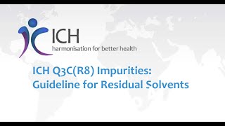 ICH Q3C-Residual Solvent #PharmaTube