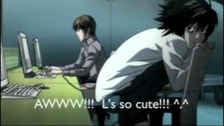 L's Funniest Moments death note