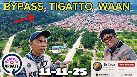 #latestupdate DAVAO BYPASS ROAD | CABANTIAN | TIGATTO | ROAD CLEARING BESIDE MANDUG ROAD TWIN TUNNEL