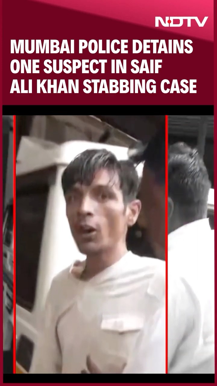 Saif Ali Khan Stabbing Case: One Suspect Detained By Mumbai Police