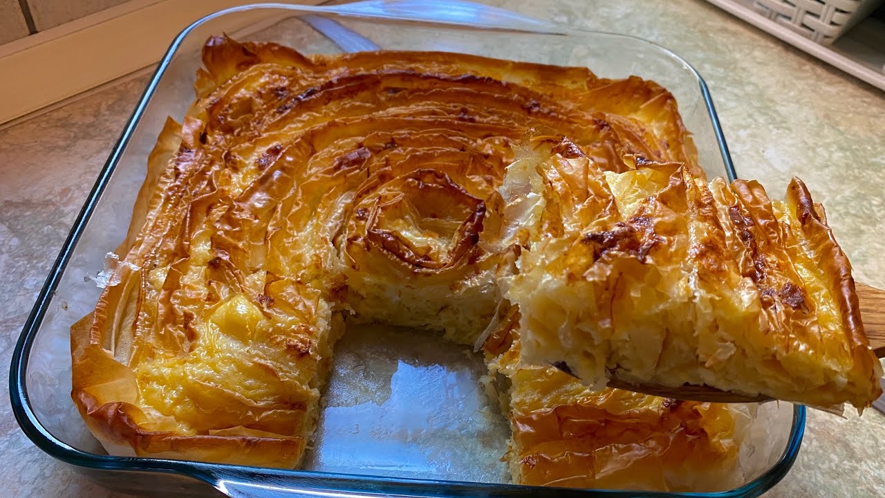 “Non Crederai Quanto È Facile Fare il Burek con Pasta Fillo! 😍 Ricetta Imperdibile!”