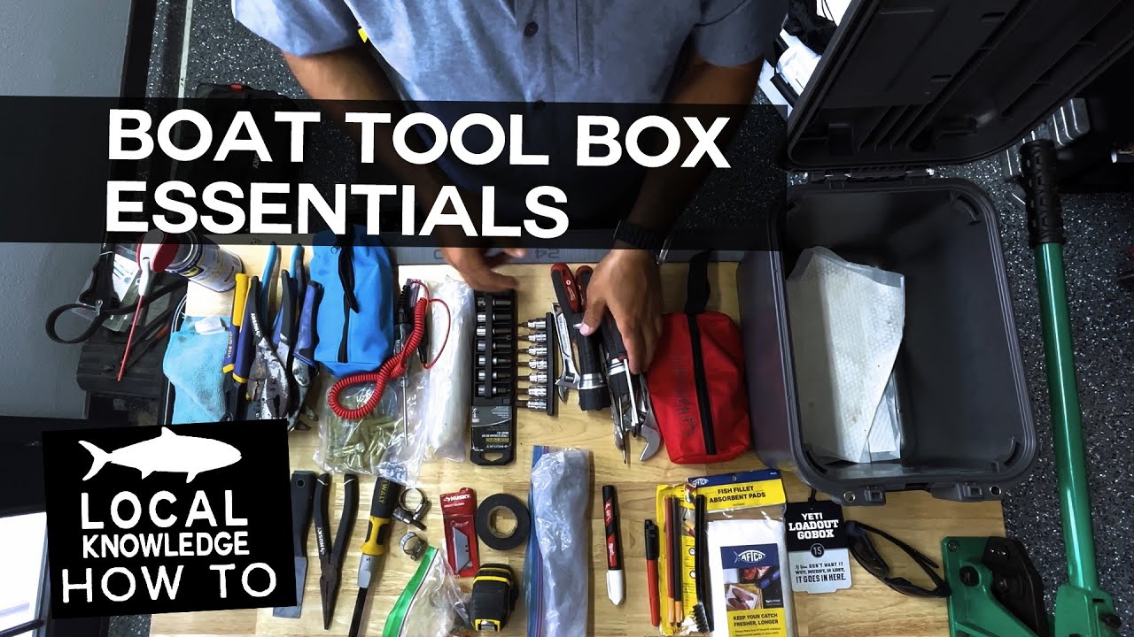 Boat Tool Box Essentials! The Yeti Load Out