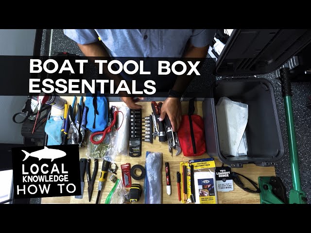 Boat Tool Box Essentials! The Yeti Load Out