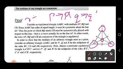 B5 Geometry , Section :2.4.1 - The Median Theorem