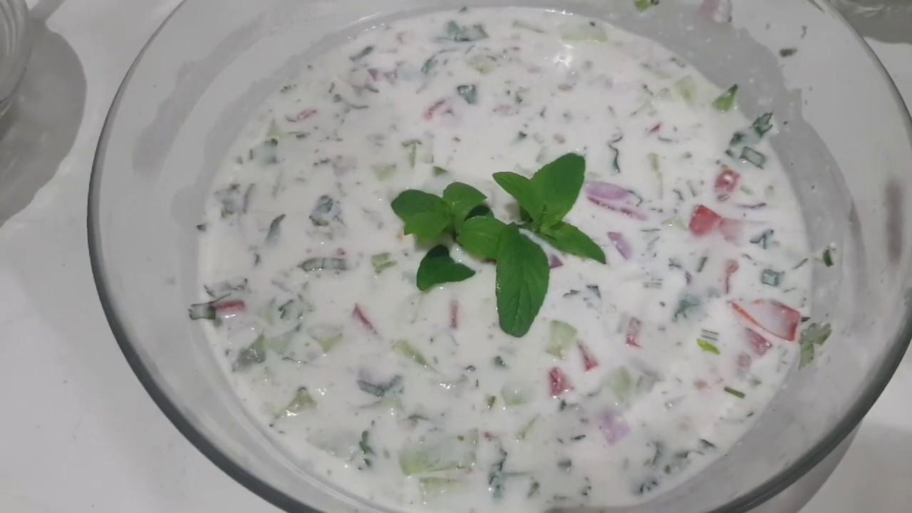 Traditional Mix Vegetable Raita / Mix Veg Raita / Yogurt Salad by Fresh ...