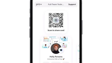 Popl App - Sharing with a QR Code
