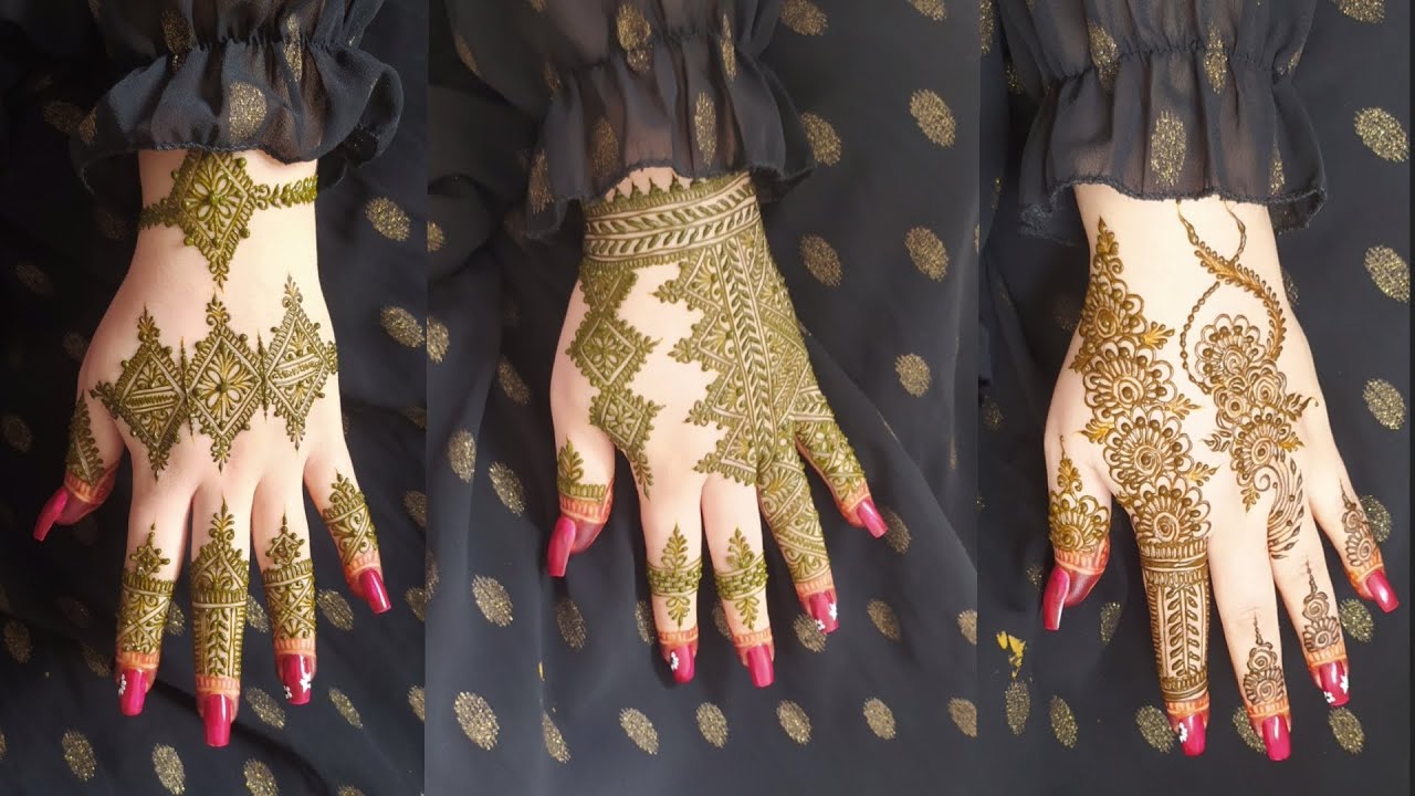 ٱخر ما كاين فالنقش 3دالأشكال للعيد خبيهوم عندك 🔥 very beautiful henna 